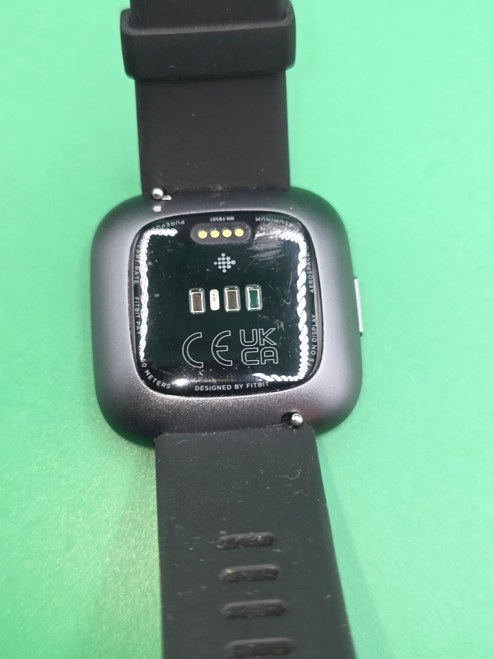 Fitbit Versa 2 Smartwatch - Black Casing & Band